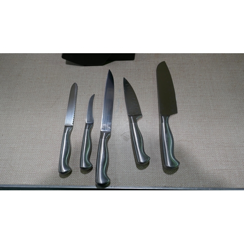 6062 - Sabatier Knife Block (Knives missing) (345-408) *This lot is subject to Vat