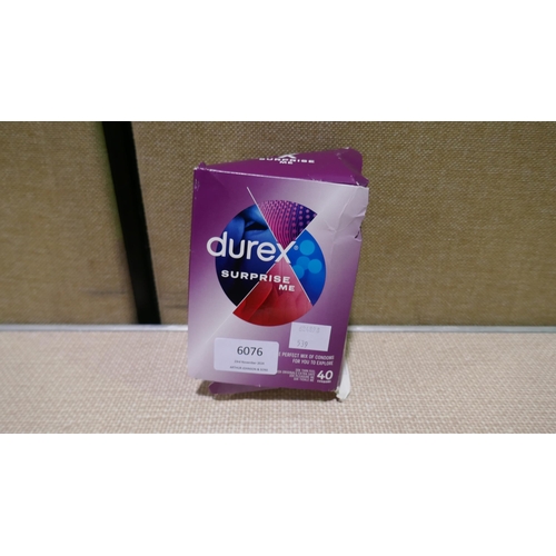 6076 - Always Pantie Liners, Sure Women Anti-Perspirant and quantity of Durex Surprise Me Variety Condoms (... 