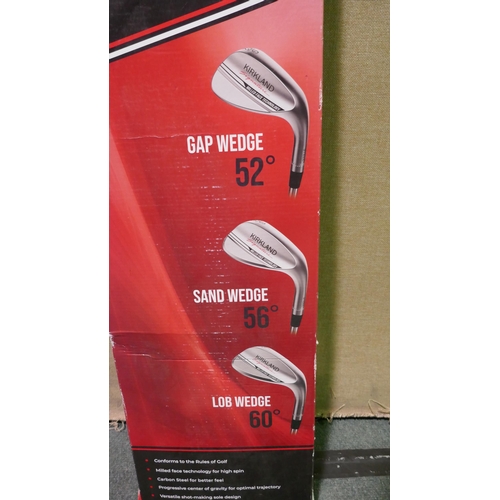 6088 - Kirkland Signature Golf Wedge Set, Original RRP £119.99 + Vat  (345-301) *This lot is subject to Vat