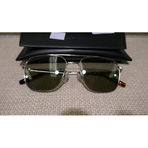 6115 - Dunhill Silver Metal Sunglasses (345-77) *This lot is subject to Vat