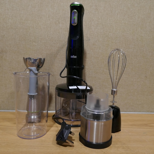 6193 - Braun Multiquick 9 Hand Blender (345-675) *This lot is subject to Vat