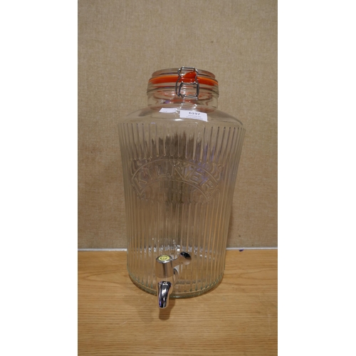 6197 - Kilner 8L Vintage Drink Dispenser (345-348) *This lot is subject to Vat