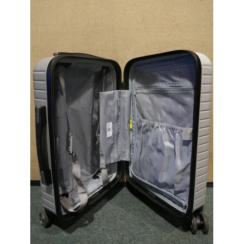 6217 - Delsey Luggage Silver 2 Piece Trunk Set , Original RRP £119.99 + Vat  (345-121) *This lot is subject... 