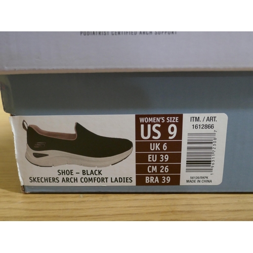 6267 - A pair of Women's Arch comfort Black trainers with box, Size UK6 (345-719) *This lot is subject to V... 