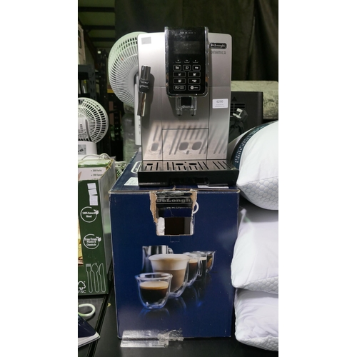 6290 - Delonghi Dinamica Bean2Cup Coffee Machine - model no - Ecam350.35.Sb, Original RRP £379.99 + Vat  (3... 