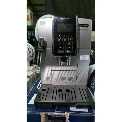 6290 - Delonghi Dinamica Bean2Cup Coffee Machine - model no - Ecam350.35.Sb, Original RRP £379.99 + Vat  (3... 