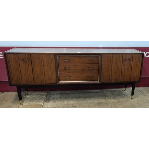 3 - A G-Plan Librenza tola wood and black sideboard