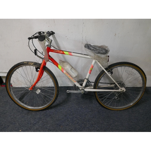 8049 - An Emmelle Nevada 15-speed childrens mountain bike and a Universal Cycles Matterhorn childrens mount... 