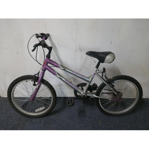 8062 - A Universal Cycles Dominator girls all terrain bike and a universal Indigo all terrain girls bike