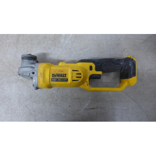 5052 - 3 DeWalt power tools including DeWalt DE9098 SDS drill, a DeWalt DCG412 grinder and a DeWalt DC725 c... 