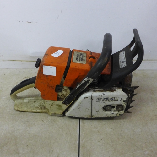 5057 - A Stihl MS460 petrol chainsaw body, no chain or bar