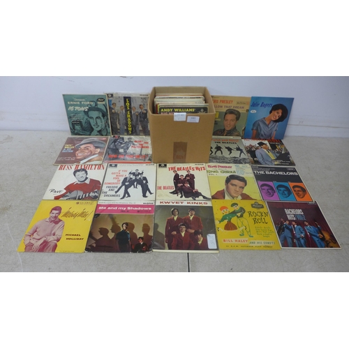 5083 - 55 x 1950/60s EPs including Elvis, Beatles, Shadows, The Searchers, etc.