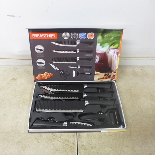 5093 - A set of kitchen knives, 6 piece set