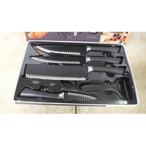 5093 - A set of kitchen knives, 6 piece set