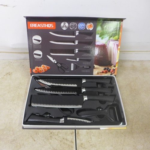 5094 - A set of kitchen knives, 6 piece set