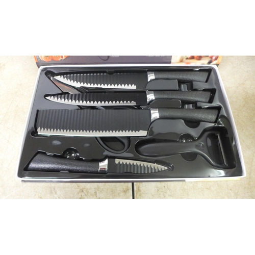 5094 - A set of kitchen knives, 6 piece set