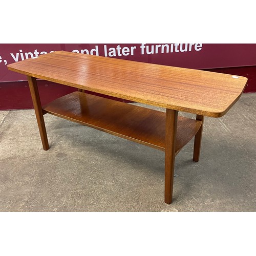 46 - A teak coffee table