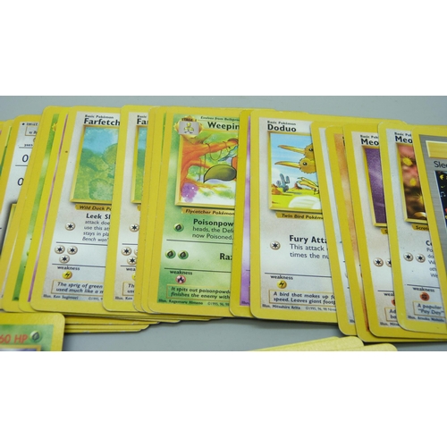 2024 - A collection of vintage Pokémon cards