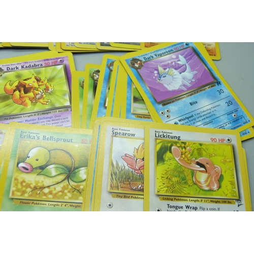 2024 - A collection of vintage Pokémon cards