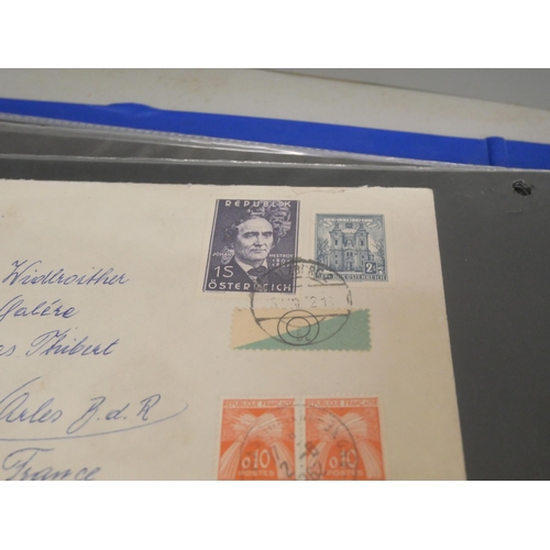 2078 - Stamps; an album of Austria postal history