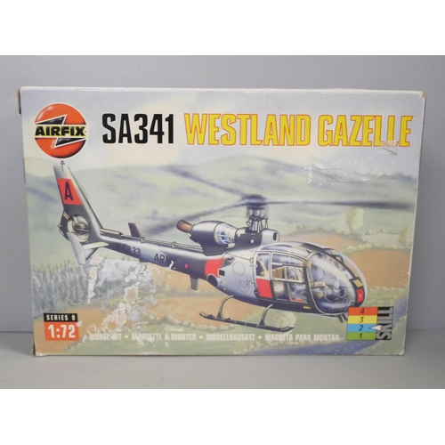 2160 - Seven vintage model aircraft kits, including KP Plastikovy JAK-23, Mitsuwa Model Messerschmitt 262A,... 