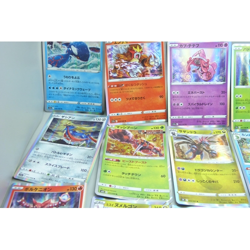 2183 - Thirty rare Japanese Pokémon cards