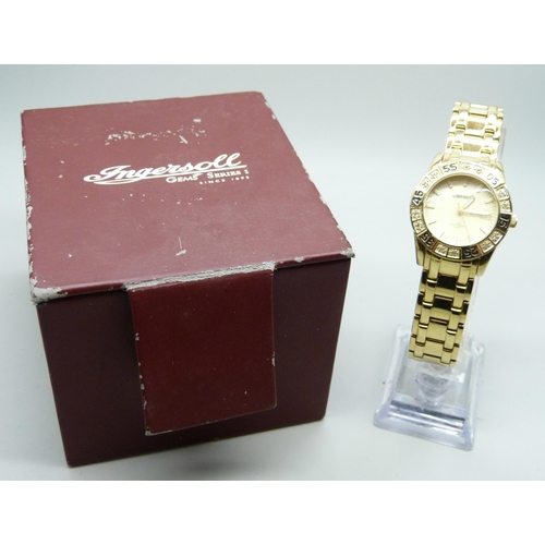 2197 - An Ingersoll Gems lady's wristwatch, boxed