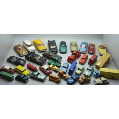 2202 - A collection of early Corgi Toys and Matchbox and Lesney model vehicles