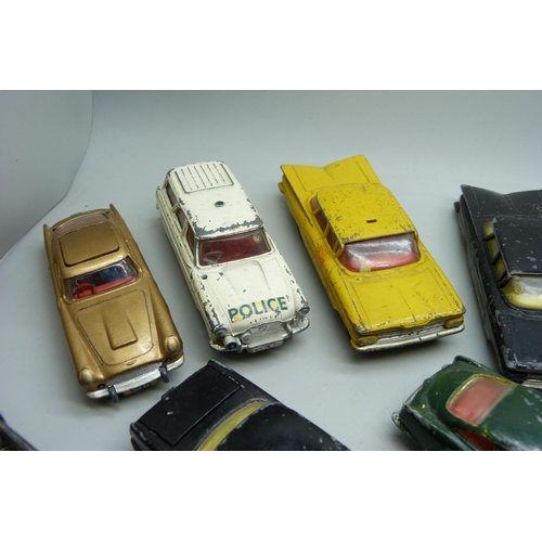 2202 - A collection of early Corgi Toys and Matchbox and Lesney model vehicles