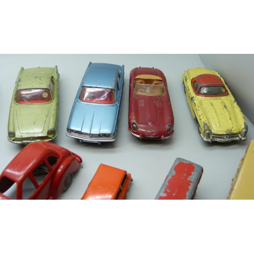 2202 - A collection of early Corgi Toys and Matchbox and Lesney model vehicles