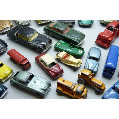 2202 - A collection of early Corgi Toys and Matchbox and Lesney model vehicles