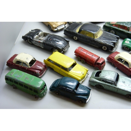 2202 - A collection of early Corgi Toys and Matchbox and Lesney model vehicles