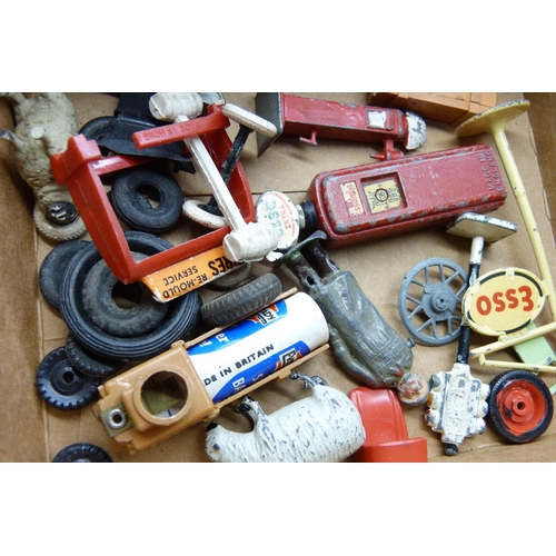 2202 - A collection of early Corgi Toys and Matchbox and Lesney model vehicles