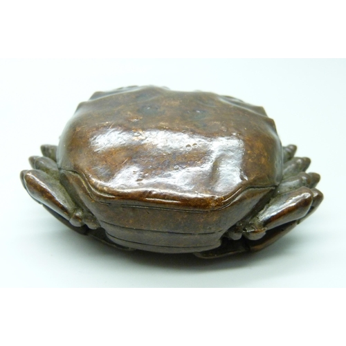 2230 - A small bronze crab