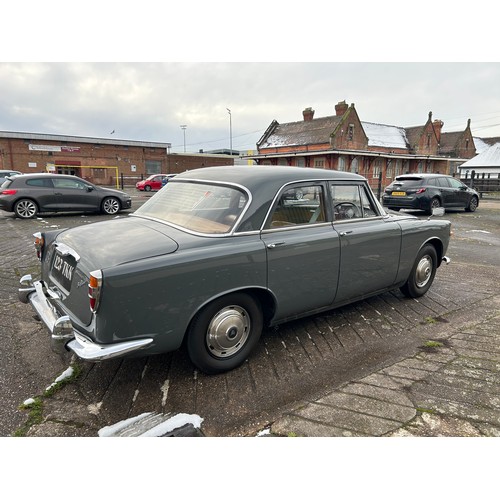 307 - A 1962 Rover P5 3 Litre four-door saloon Reg no. 123 TKK. 42,000 recorded miles, manual four-speed g... 