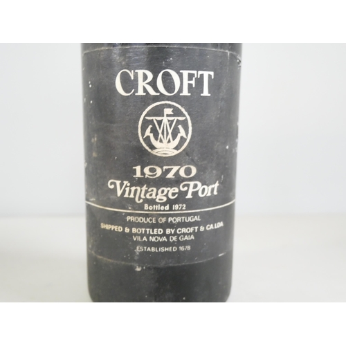 2245 - A bottle of Croft 1970 Vintage Port **PLEASE NOTE THIS LOT IS NOT ELIGIBLE FOR IN-HOUSE POSTING AND ... 