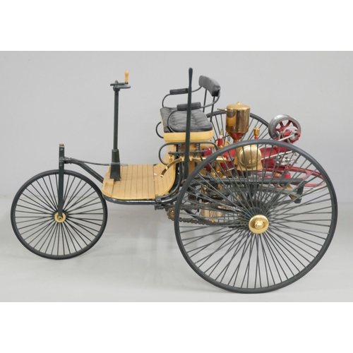 2256 - A Franklin Mint model 1886 Benz Motorwagen