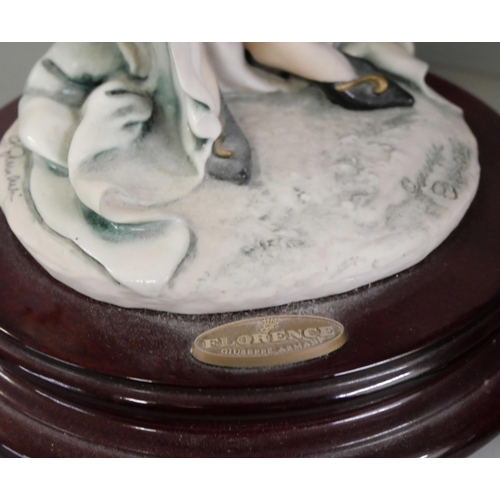 2260 - Two Neopolitan figures, both limited edition, woman with peacock figure a/f