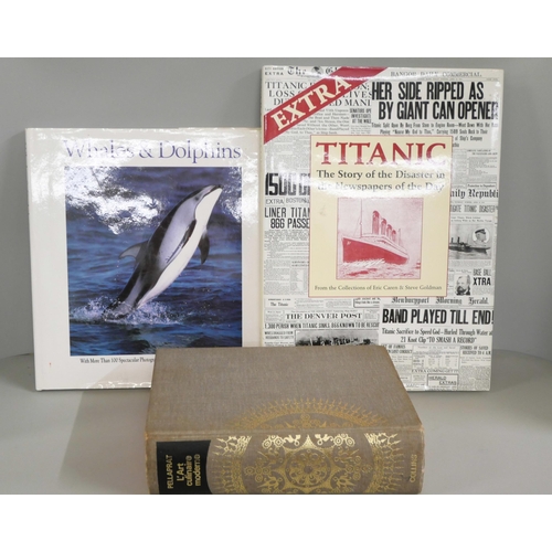 2267 - A Pellaprat (1869-1949) 'L'Art Culinaire Moderne' book, English edition 1967 with book of Whales and... 