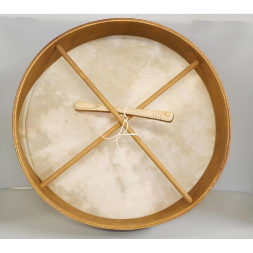 2275 - An Irish Bodhran and beater