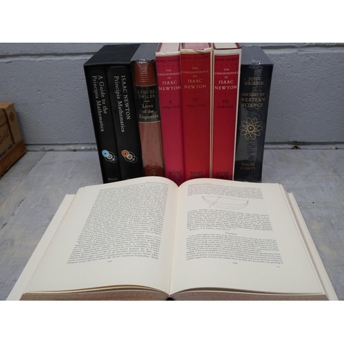 2300 - The Correspondence of Isaac Newton, four volumes, published by Cambridge University Press for The Ro... 