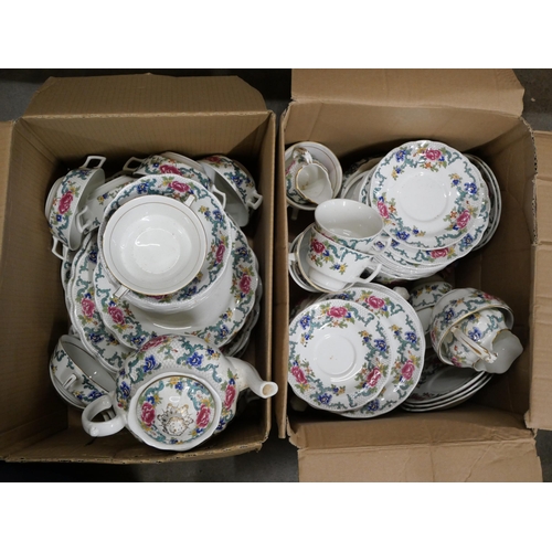 2336 - Two boxes of Floradora china **PLEASE NOTE THIS LOT IS NOT ELIGIBLE FOR IN-HOUSE POSTING AND PACKING... 