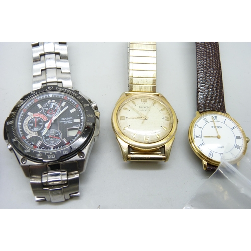 7157 - A collection of watches including Casio