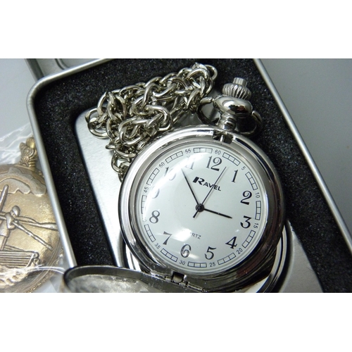 7179 - A collection of pocket watches