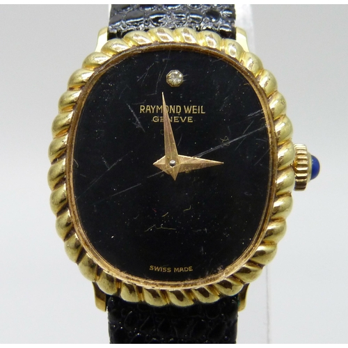 7185 - A lady's Raymond Weil Geneve mechanical wristwatch