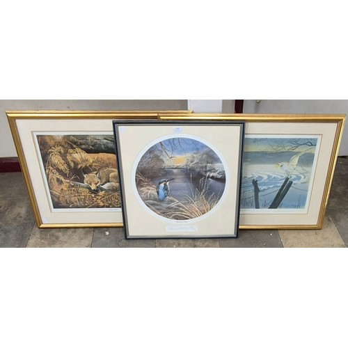 304 - Three Polyanna Pickering prints, framed