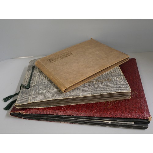 2144 - Three vintage photograph albums