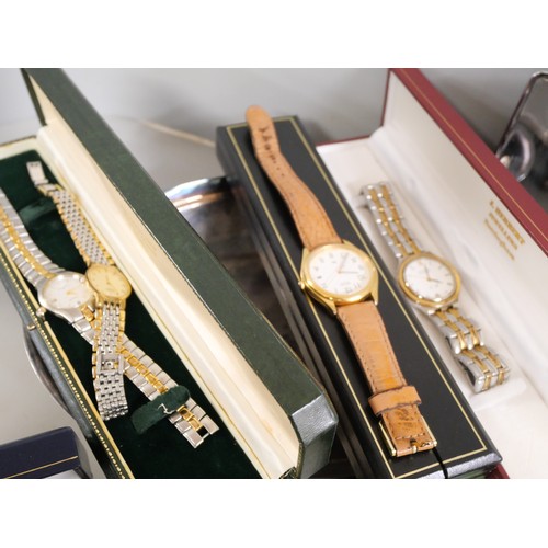2274 - A collection of silver plate and wristwatches **PLEASE NOTE THIS LOT IS NOT ELIGIBLE FOR IN-HOUSE PO... 
