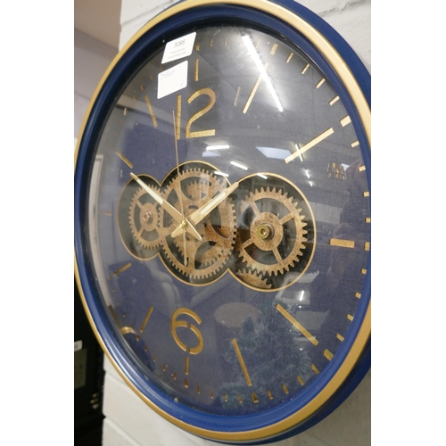 3088 - A moving gear wall hanging clock