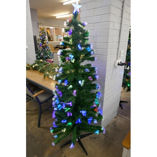 3093 - A 6ft Artificial Fibre Optic Christmas tree